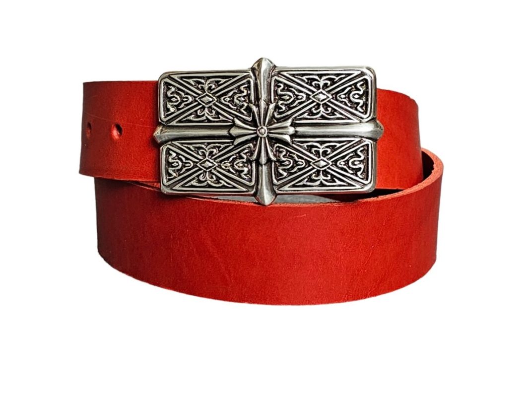 Diržas "Flower", pagamintas (juosmuo 77-97cm)