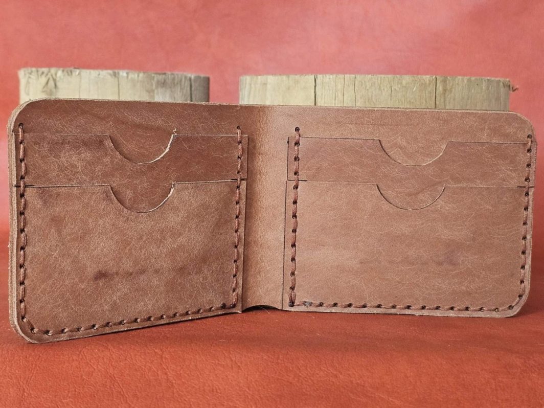 Minimalistinė piniginė - kortelinė "Letena", pagaminta (defektas) - Image 2