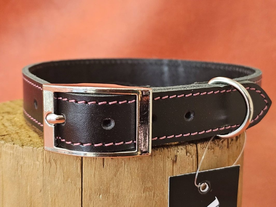 Antkaklis "Pink", pagamintas, (kaklo apimtis 39-48 cm)