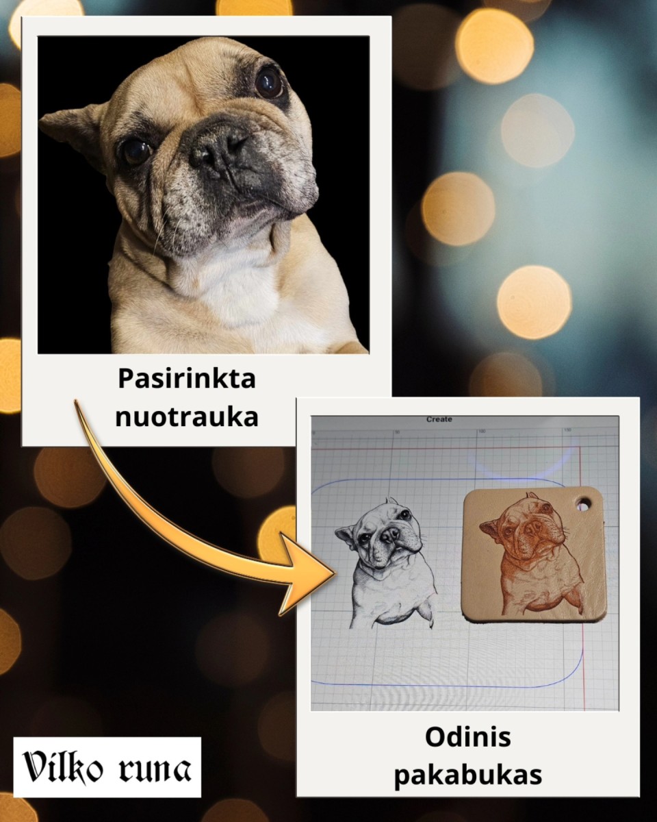 Raktų pakabukas "Nuotrauka"