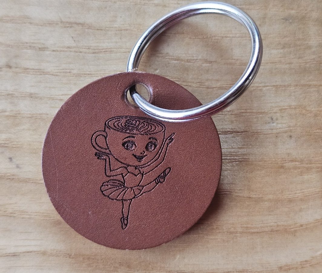 Raktų pakabukas "Balerina kapučina"