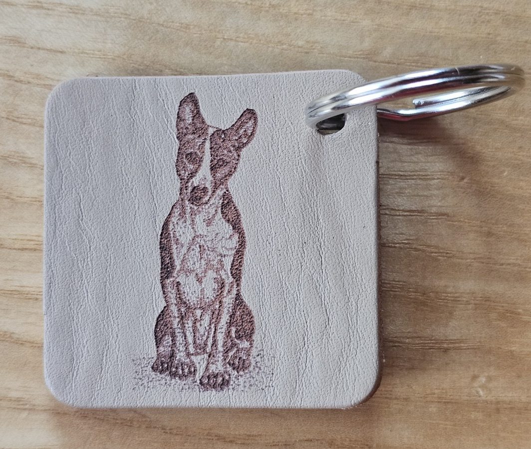 Raktų pakabukas "Basenji"