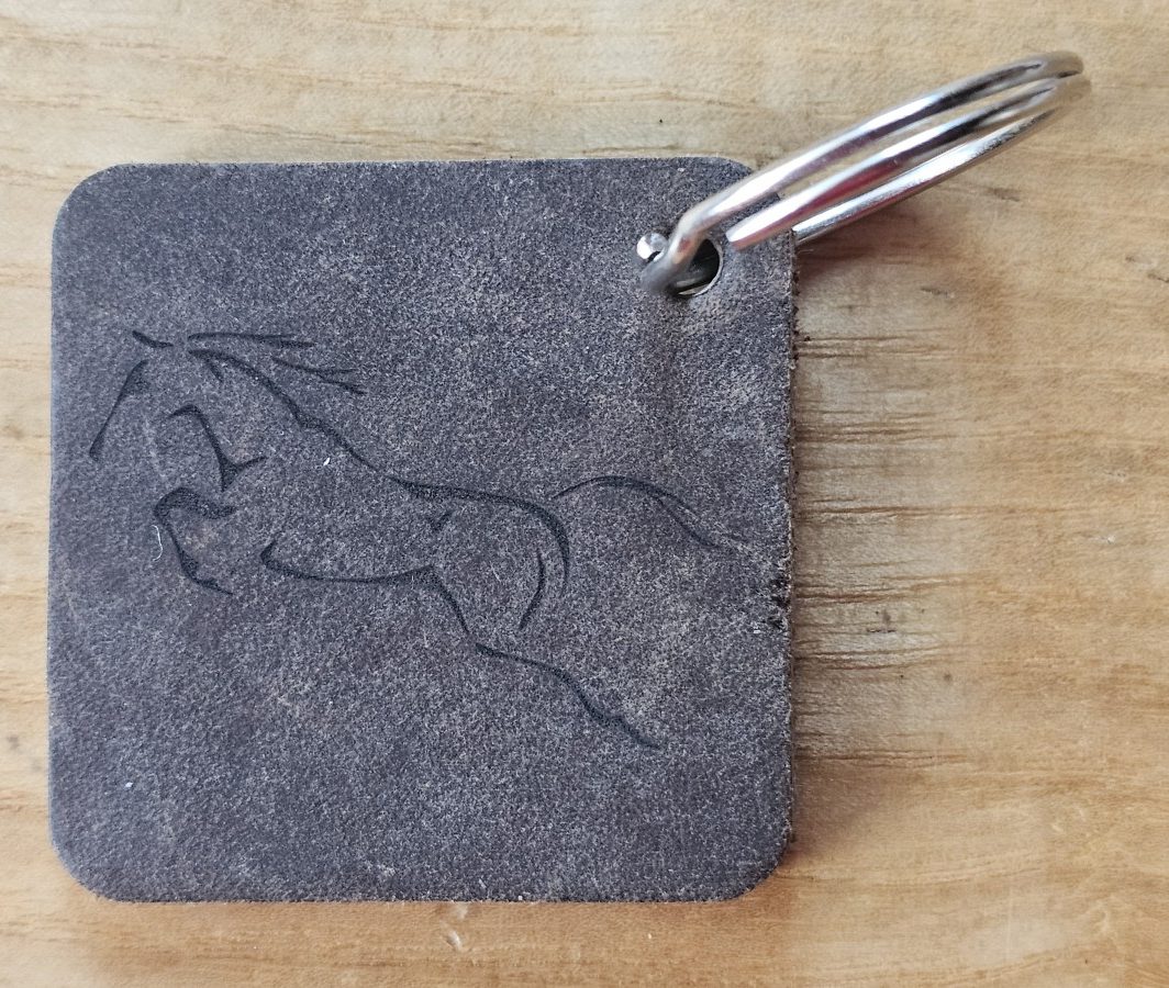 Raktų pakabukas "Bėgantis žirgas"