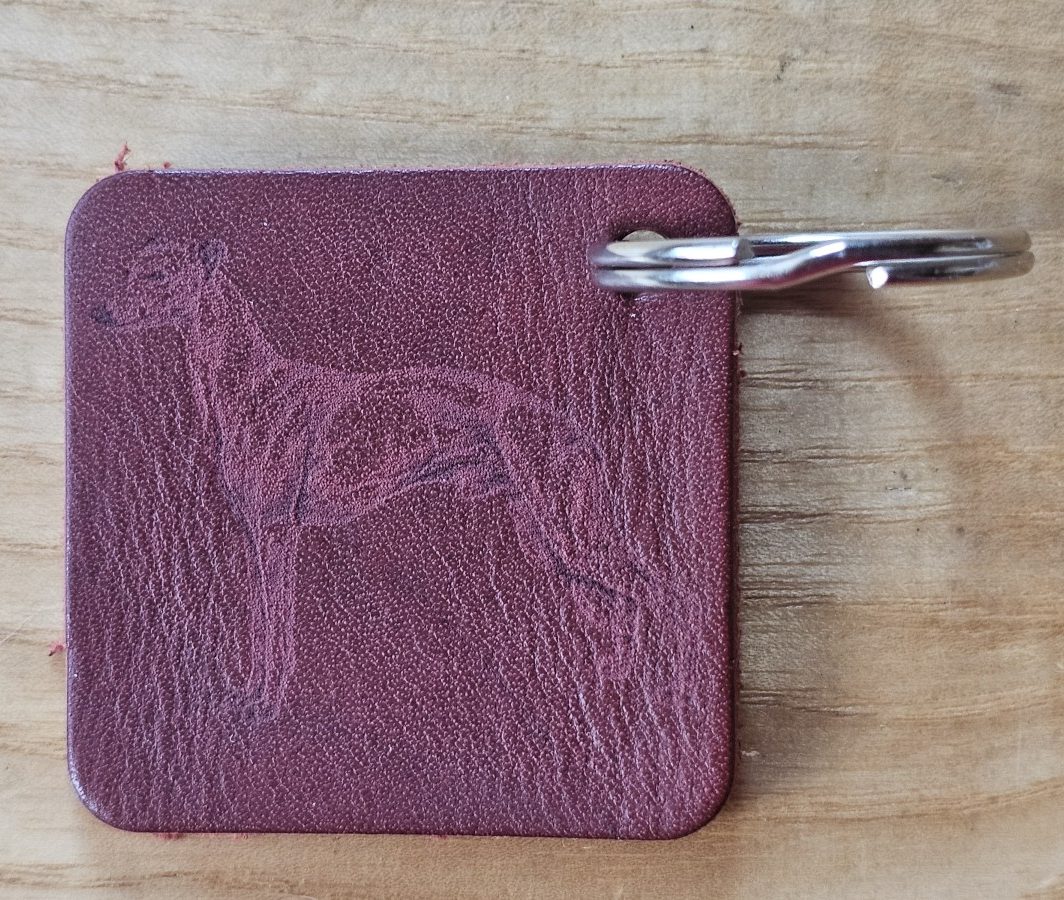 Raktų pakabukas "Bordo vipetas"