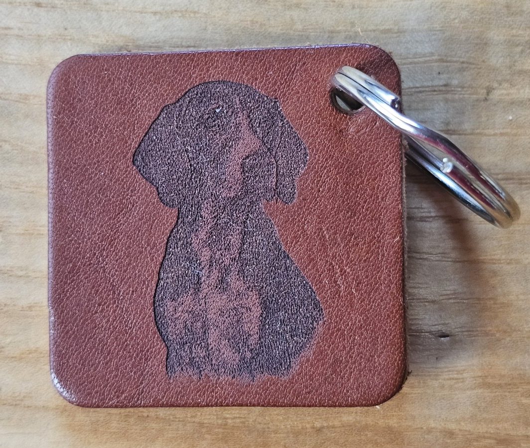 Raktų pakabukas "Lietuvių skalikas"