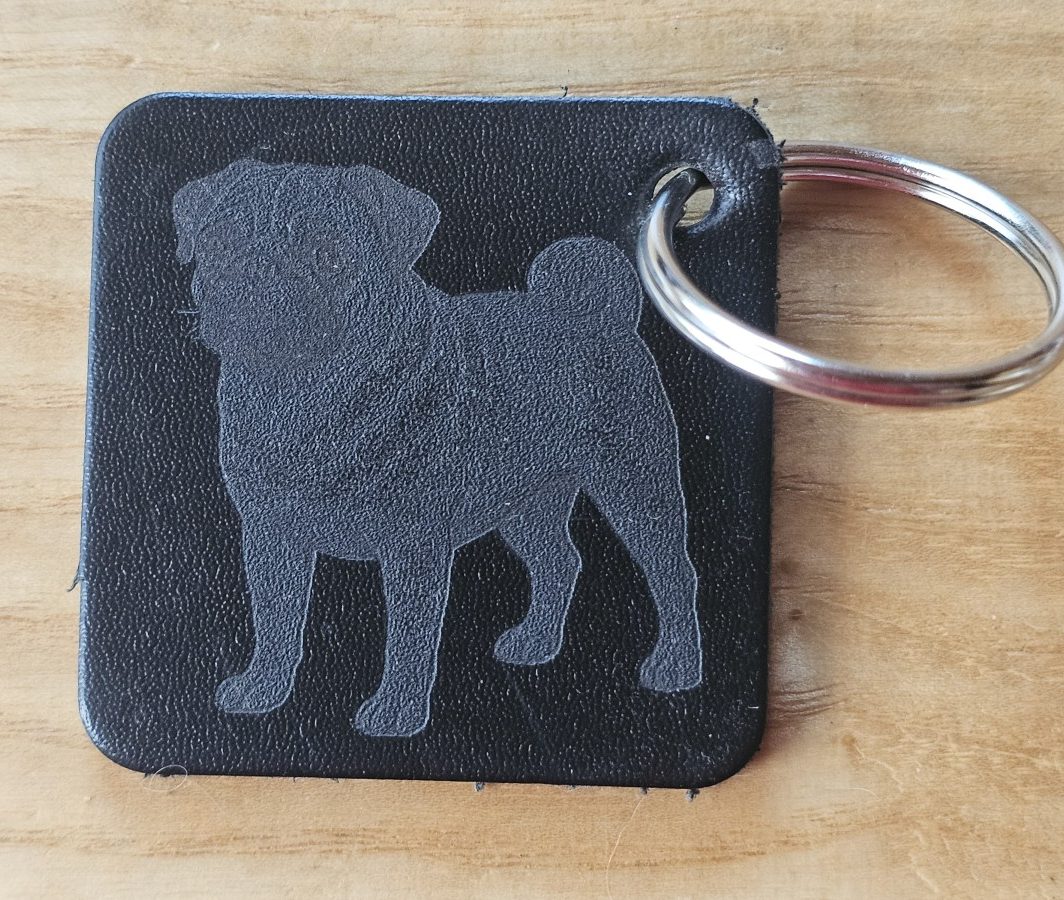 Raktų pakabukas "Mopsas"