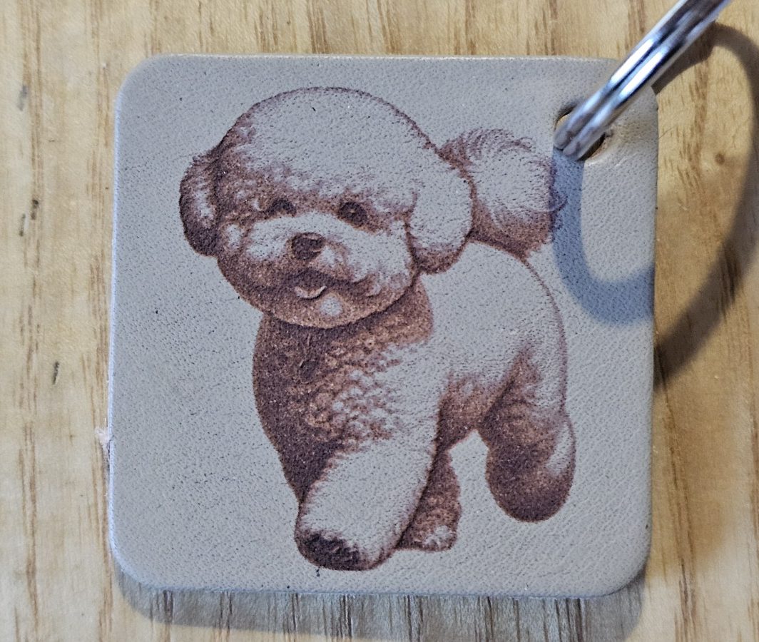 Raktų pakabukas "Bėgantis šuniukas"