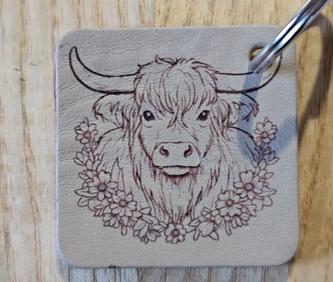 Raktų pakabukas "Karvė"