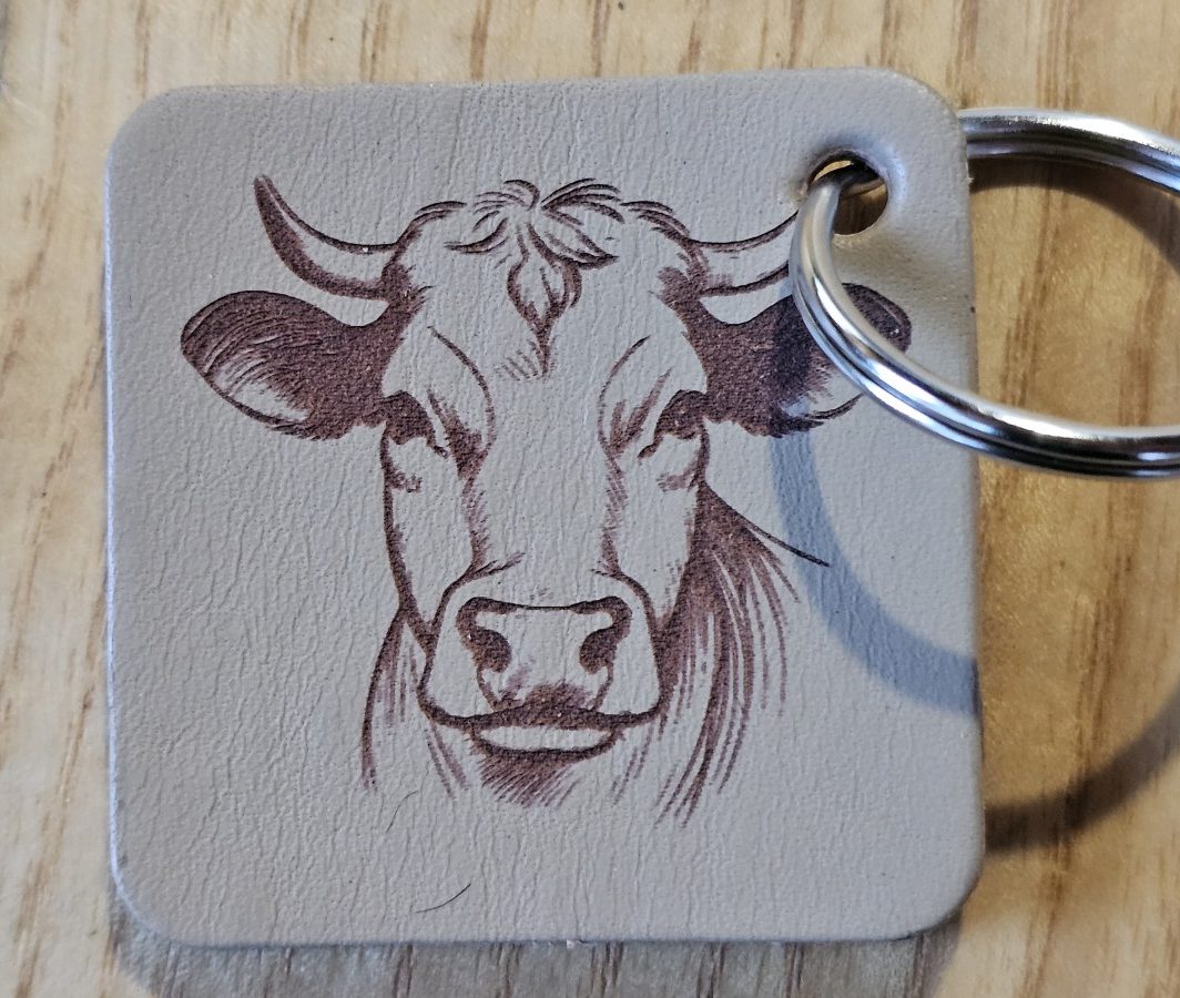 Raktų pakabukas "Karvutė"