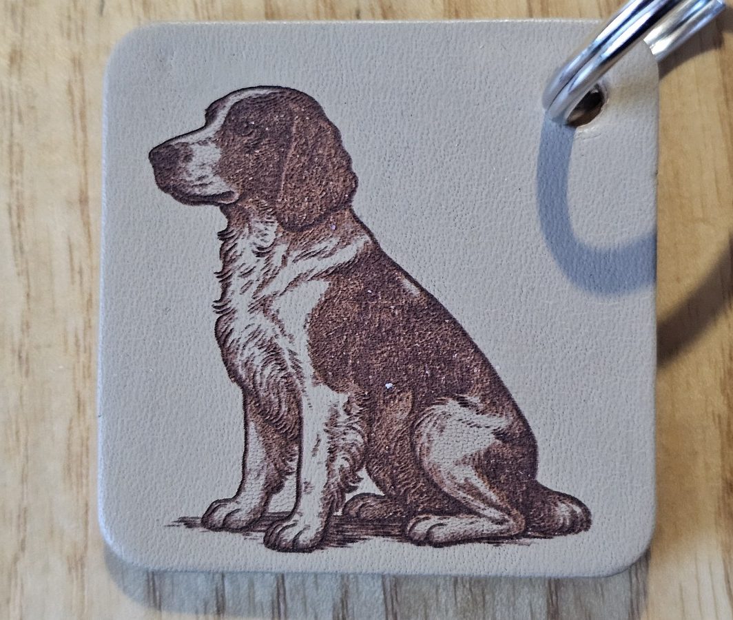Raktų pakabukas "Spanielis"