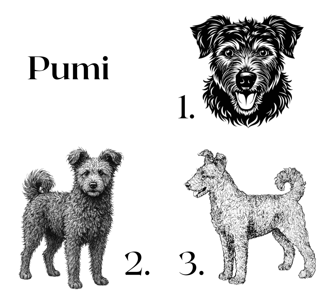 Raktų pakabukai su graviruotu pumi piešiniu