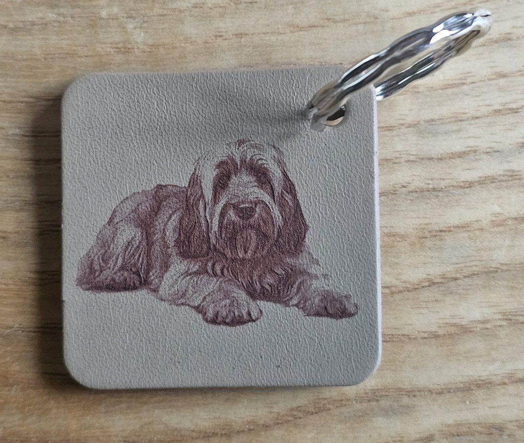 Raktų pakabukas "Didysis Vandėjos grifonas basetas"