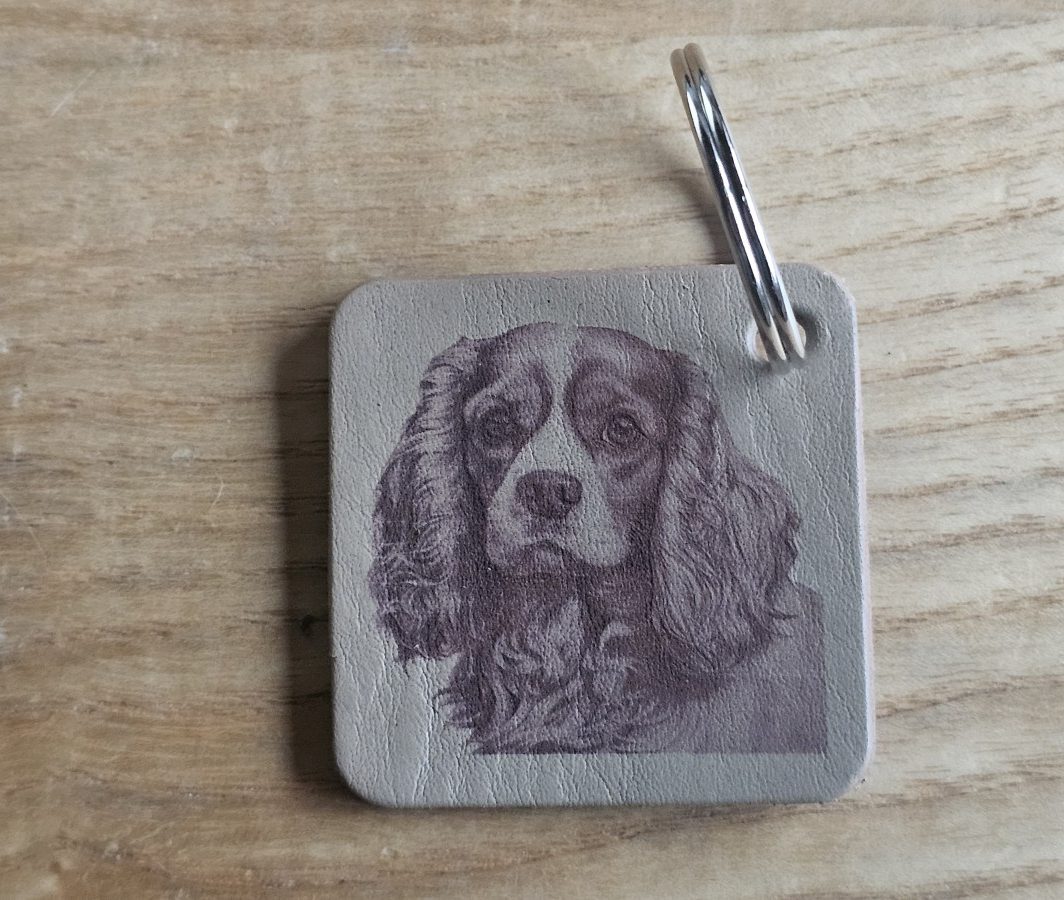 Raktų pakabukas "Kavalieriaus Karaliaus Karolio spanielis"