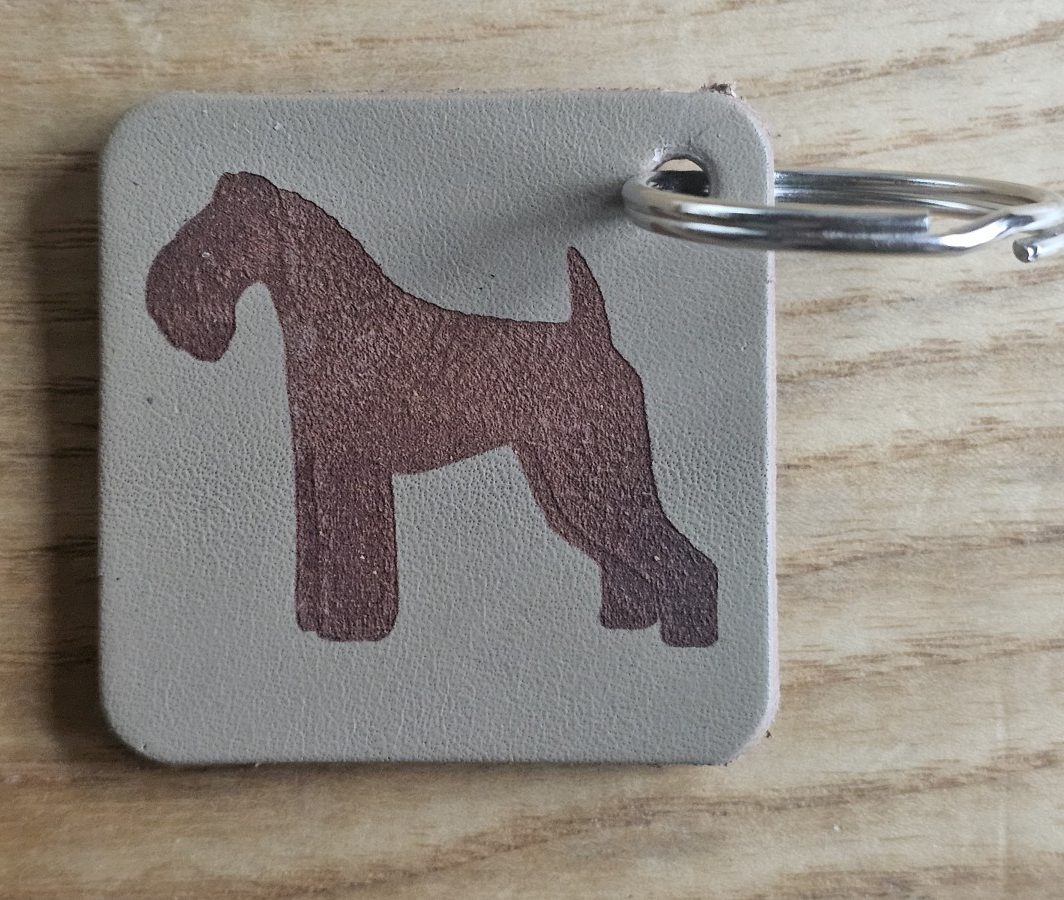 Raktų pakabukas "Kerry blue terjeras"