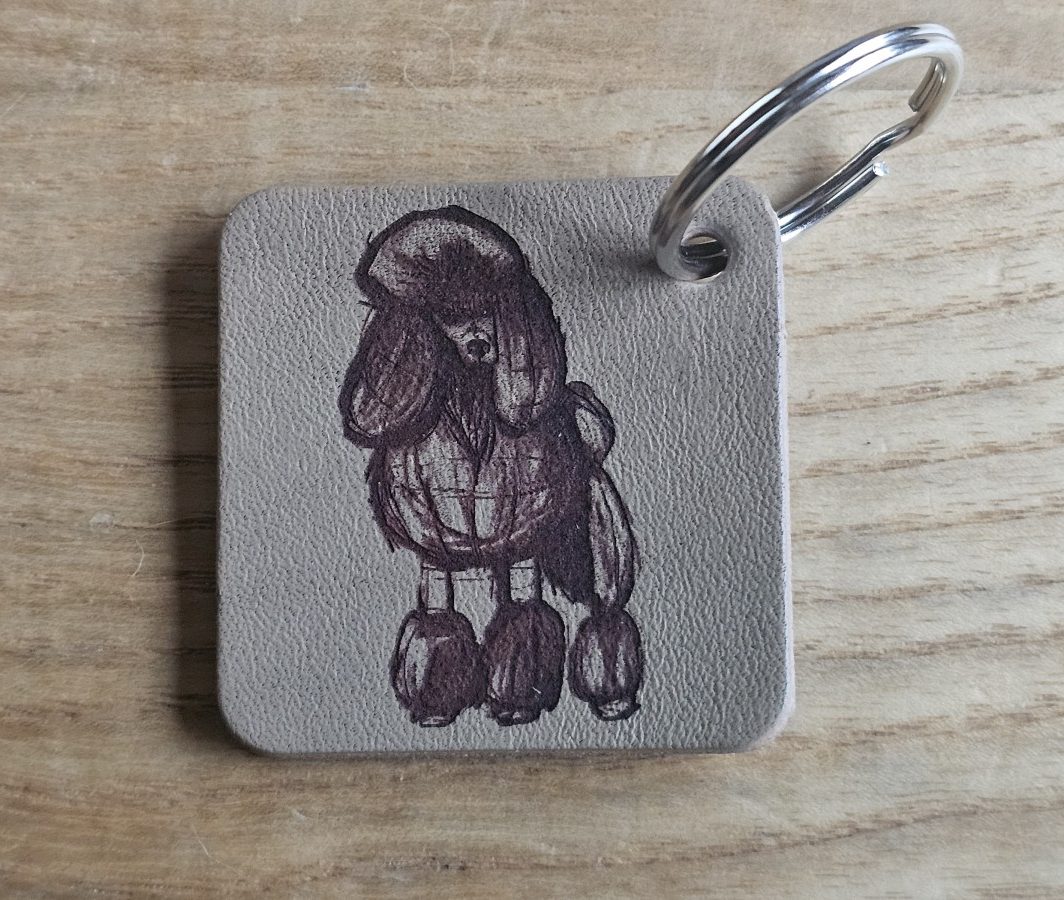 Raktų pakabukas "Pudelis"