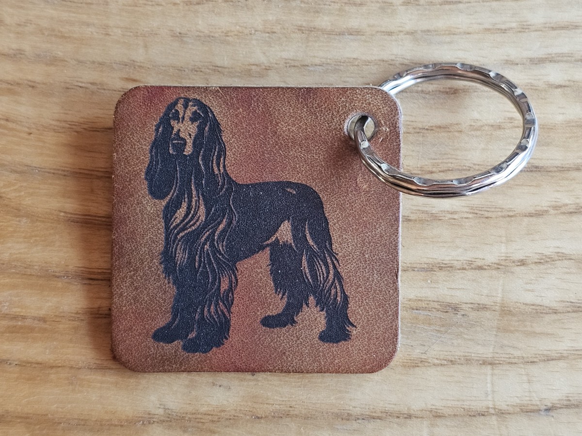 Raktų pakabukas "Afganų kurtas"