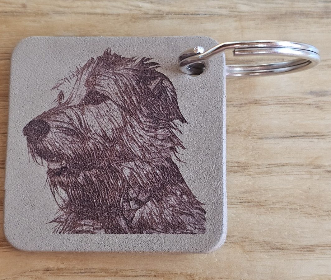 Raktų pakabukas "Airių vilkogaudis"