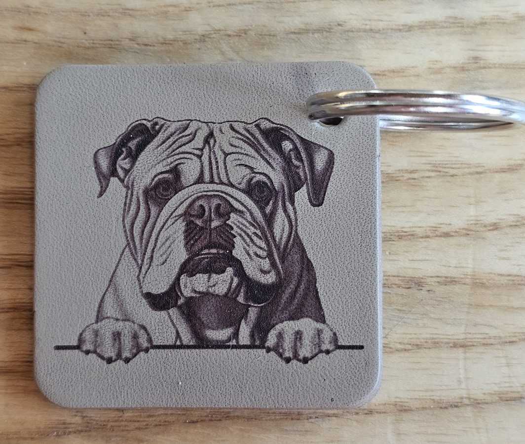 Raktų pakabukas "Anglų buldogas"