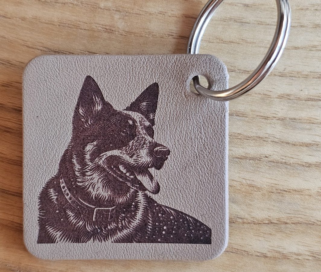 Raktų pakabukas "Australų ganymo šuo"