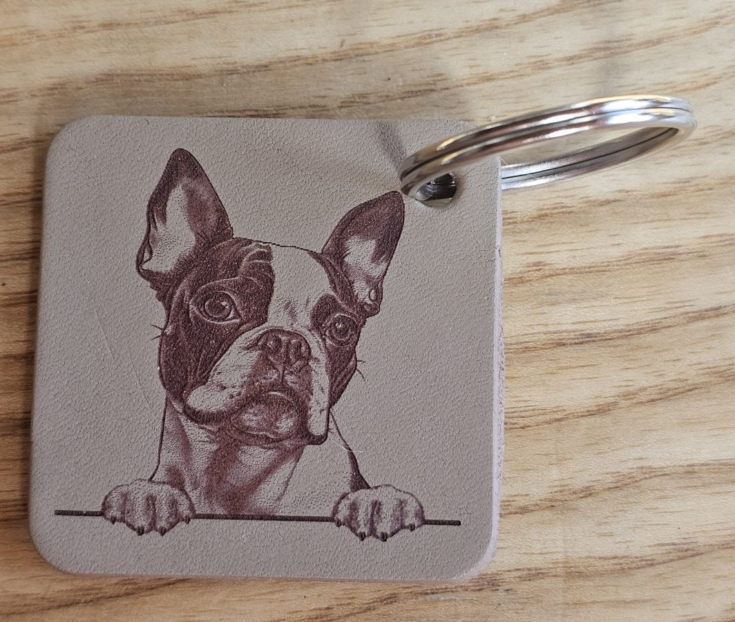 Raktų pakabukas "Bostono terjeras"