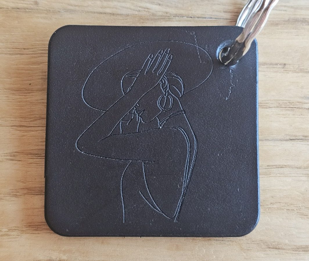 Raktų pakabukas "Dama"