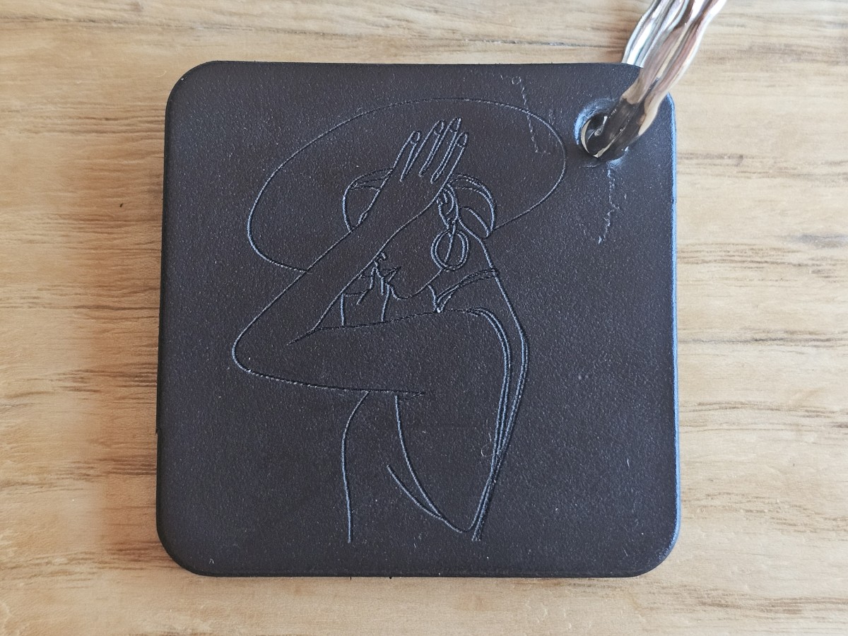 Raktų pakabukas "Dama"