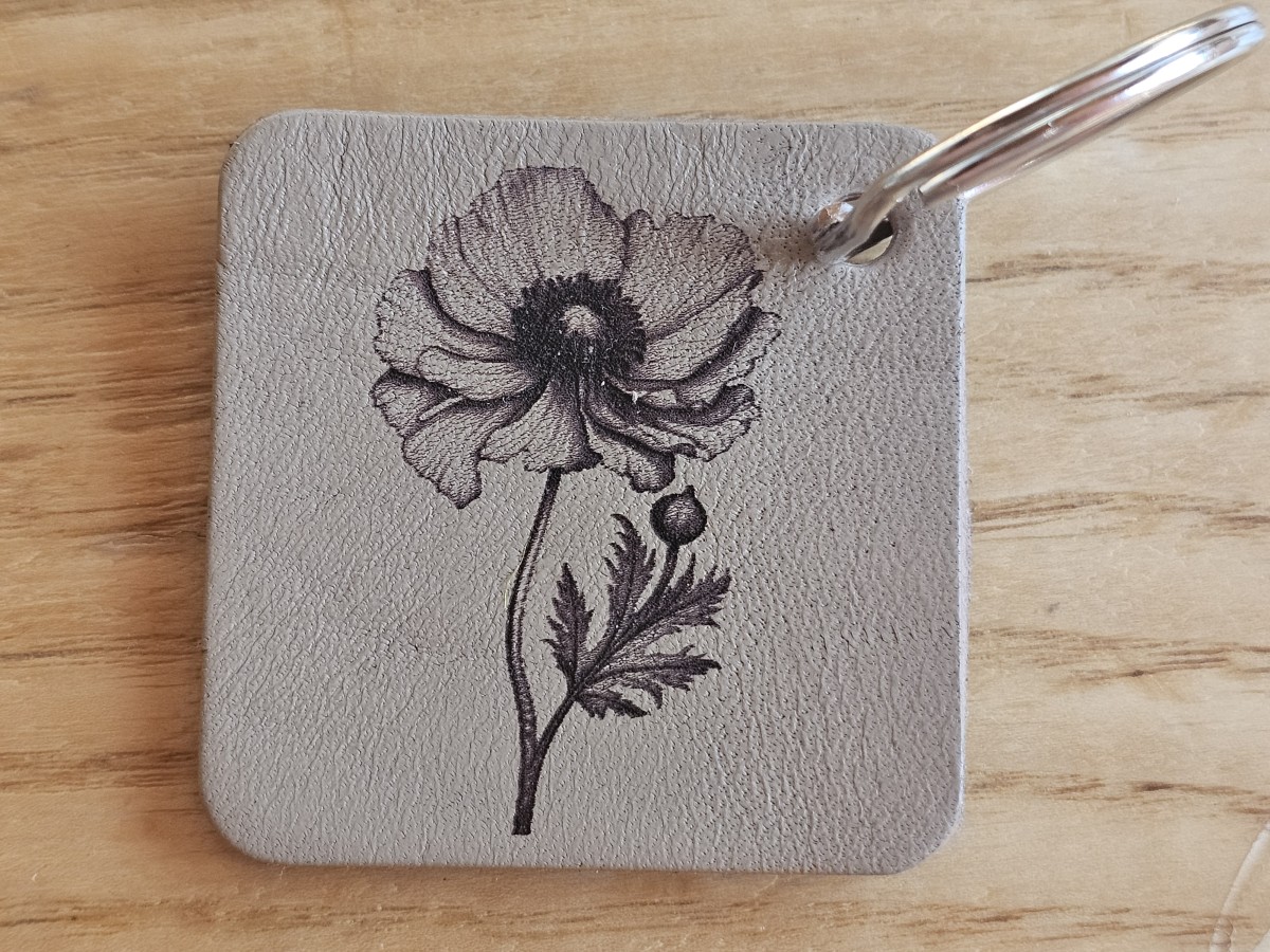 Raktų pakabukas "Gėlė"