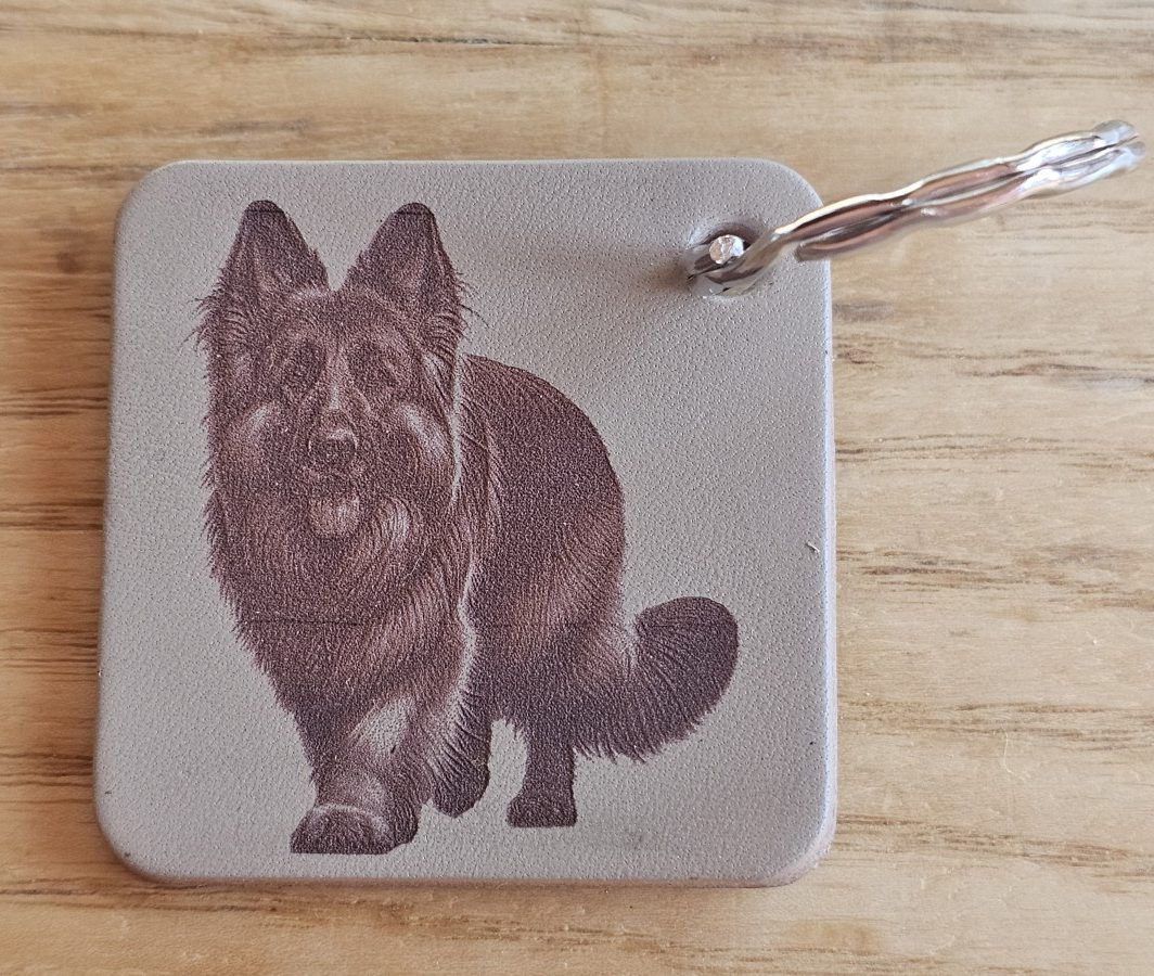 Raktų pakabukas "Ilgaplaukis aviganis"