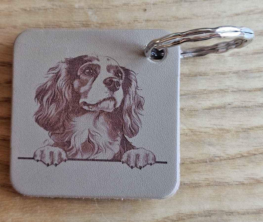 Raktų pakabukas "Kavalieriaus Karaliaus Karolio spanielis"