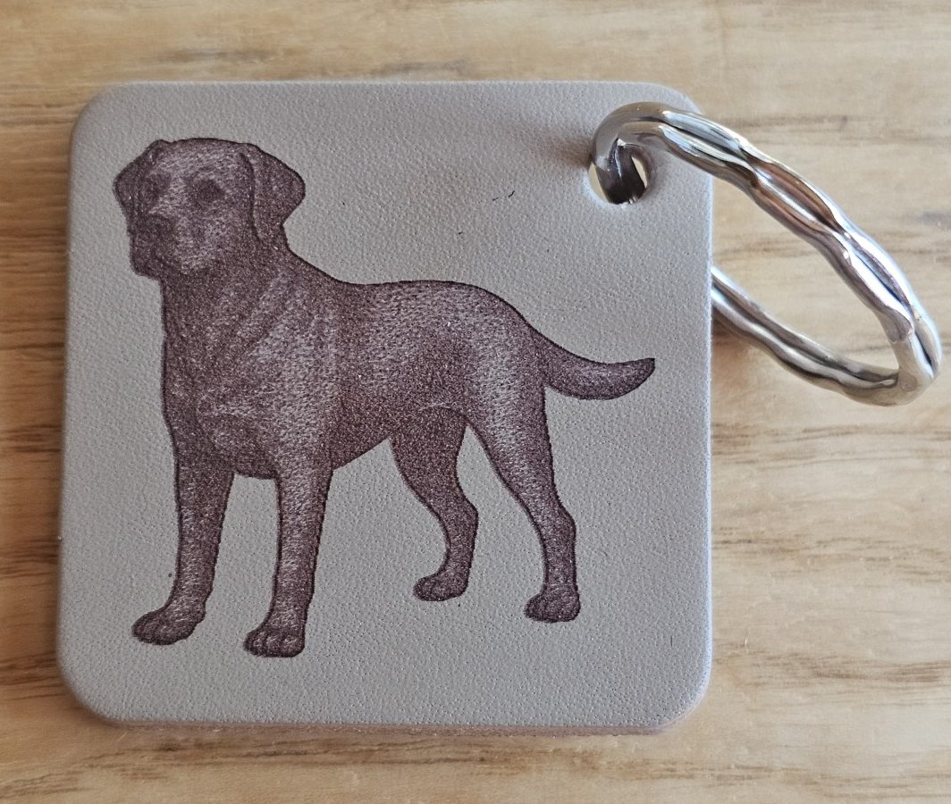 Raktų pakabukas "Labradoras šviesus"