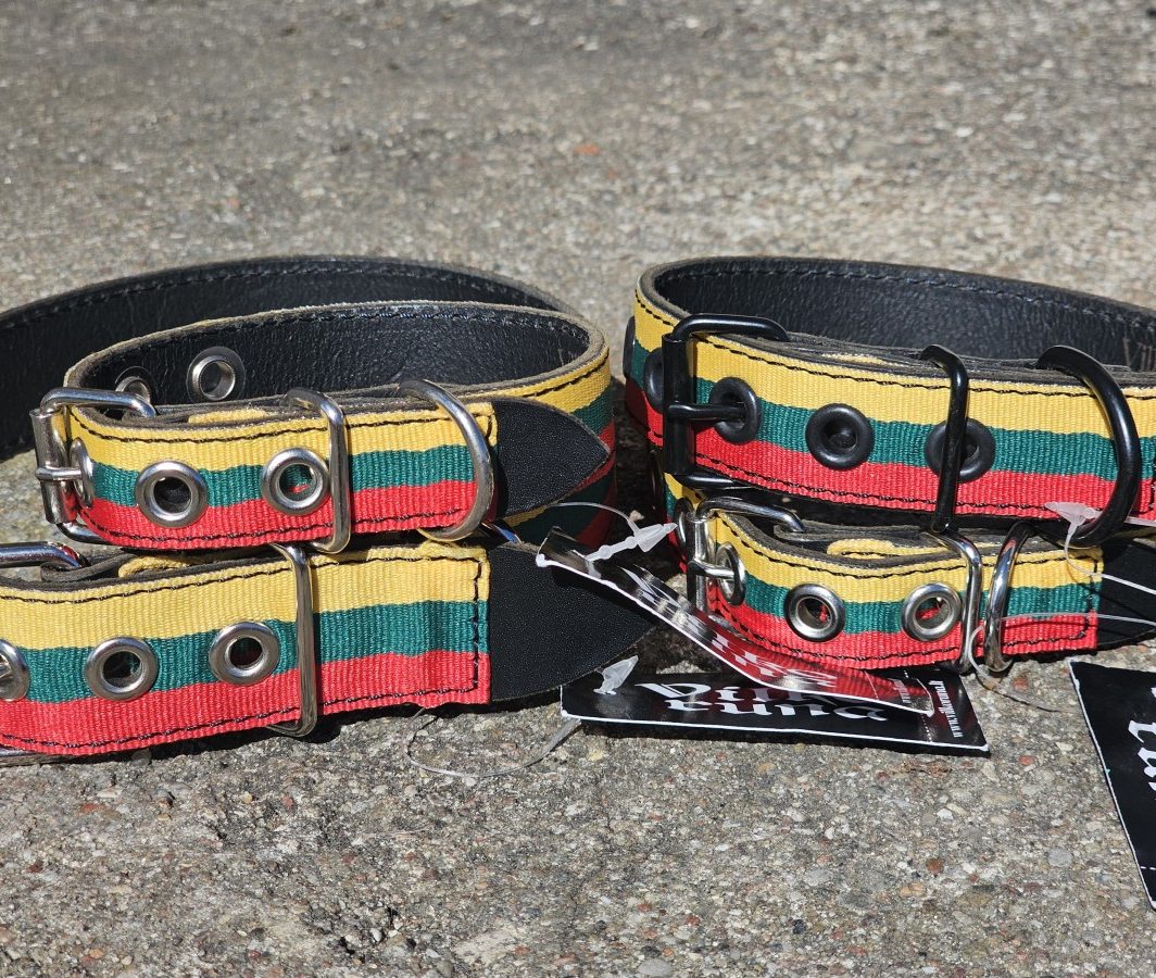 Antkaklis "Lietuva", diržinė oda