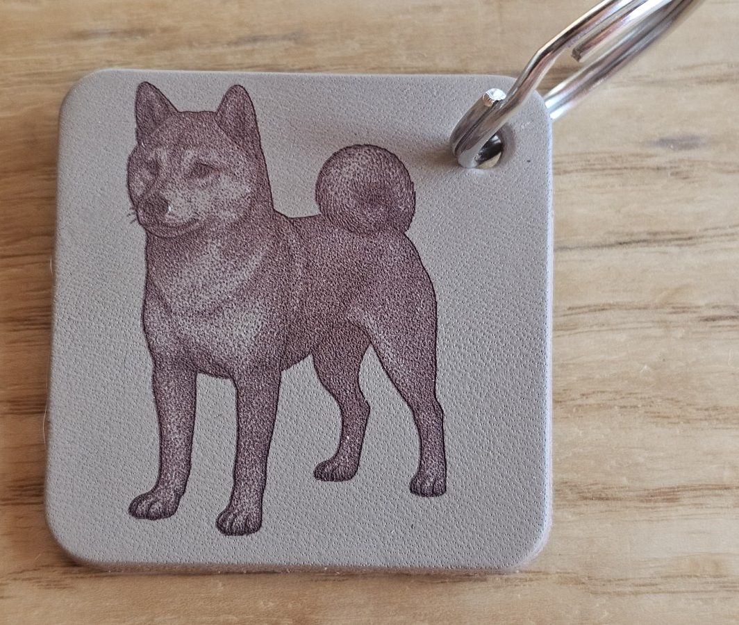 Raktų pakabukas "Šiba inu"