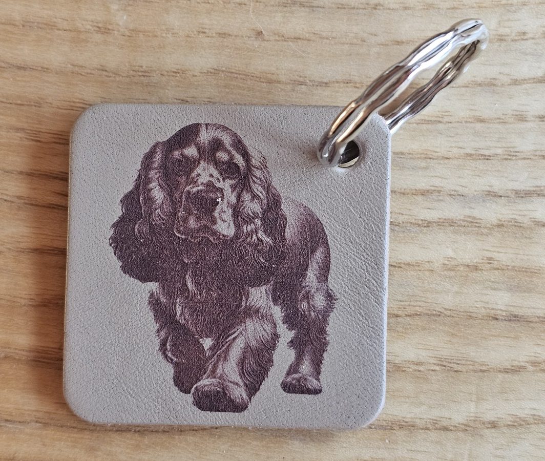 Raktų pakabukas "Spanielis"