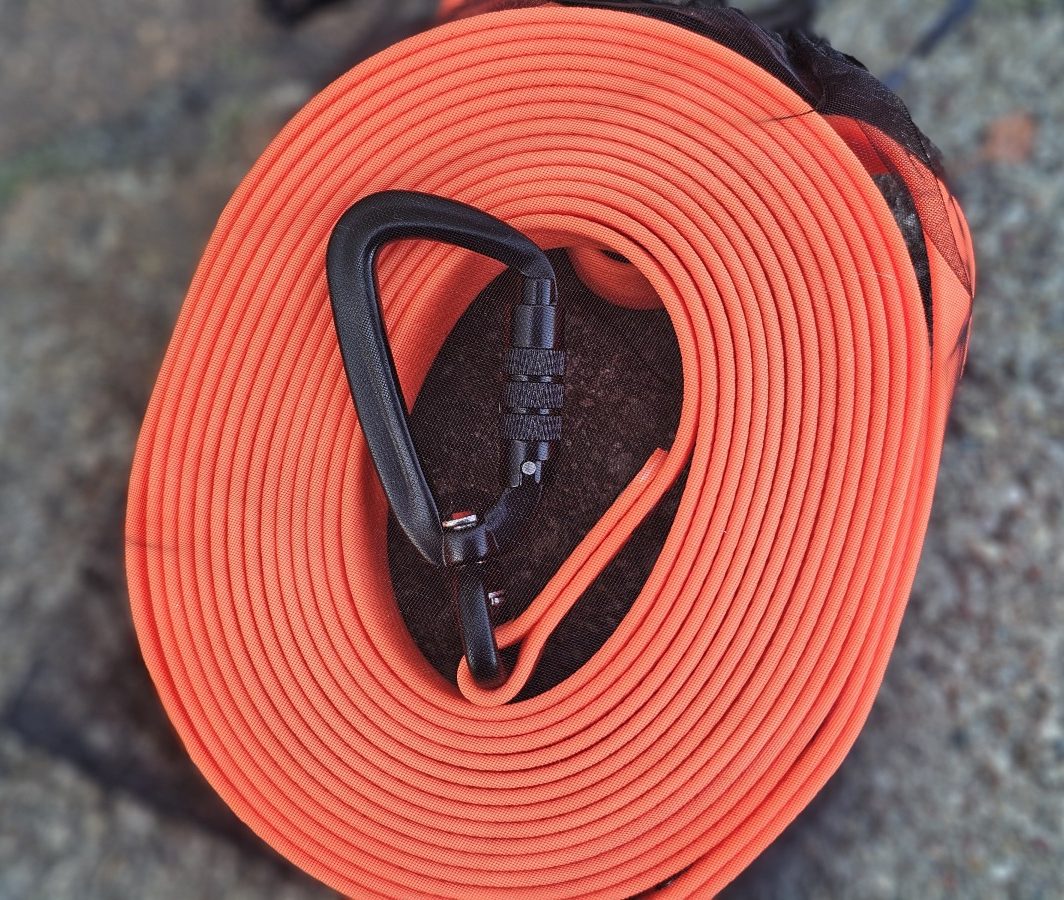 HEXA: Plotis 20mm, oranžinis, 5 m, rakinamas, pagamintas